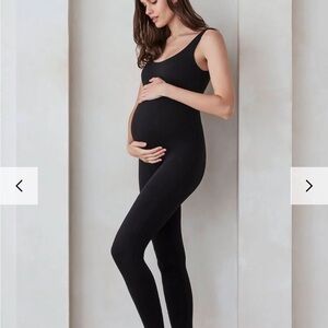 Maternity Black Jumpsuit